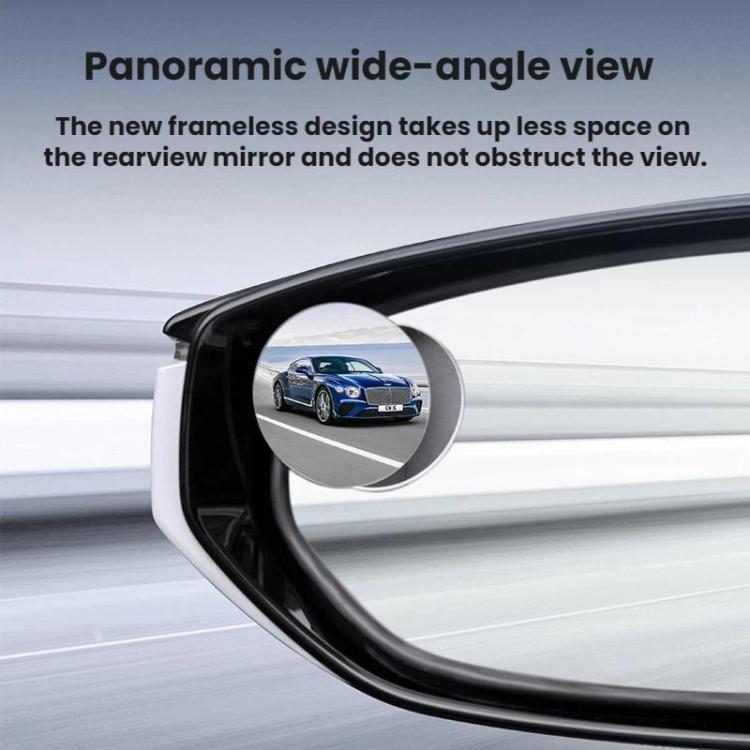 360 Degree Adjustable Frameless Suction Cup High-Definition Small Round Mirror