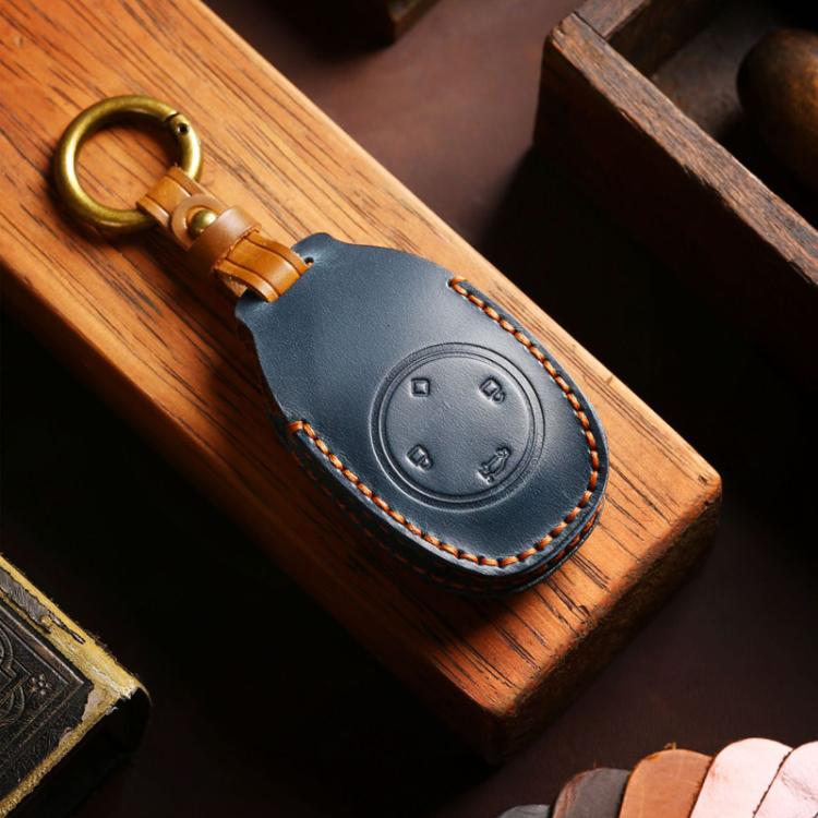 For Leapmotor T03 Hallmo Genuine Leather Car Key Cover