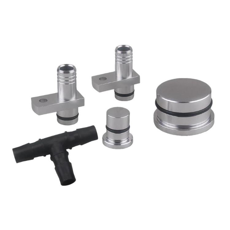 For Duramax 2004.5-10 Diesel 6.6L PCV Reroute & Resonator Kit