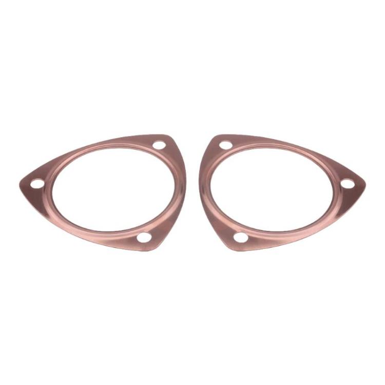 For Chevrolet SBC 302 / 305 2pcs Exhaust Manifold Gasket Copper, 2.5 inch, 3.0 inch, 3.5 inch
