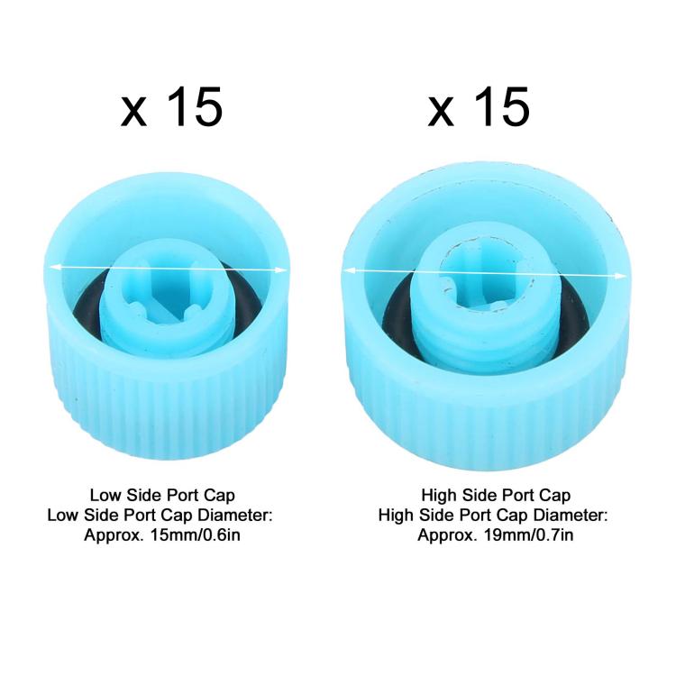 Car Air Conditioning Sealing Repair Sealing Cover Parts, 30pcs /Set