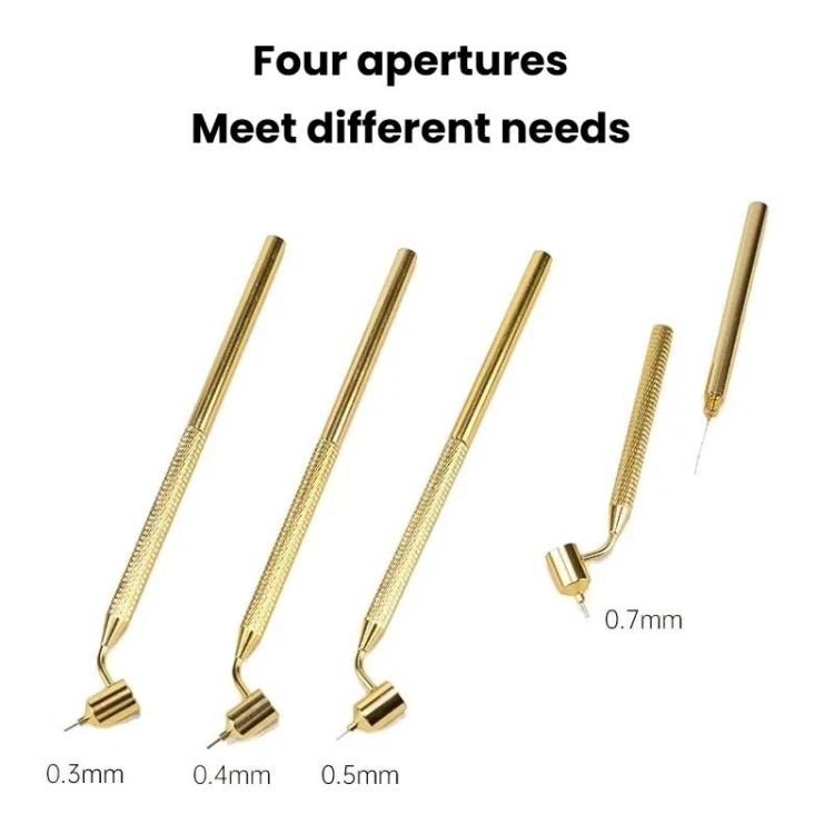 Paint Slant-Tip Brush Fine-Line Marker For Car Touch-Up & Art Painting, 0.3mm, 0.4mm, 0.5mm, 0.7mm
