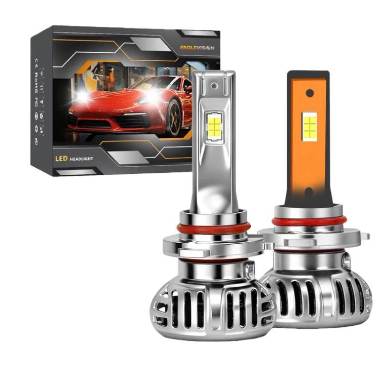 2pcs/Pack 50W 5000LM IP68 Waterproof Automotive LED Headlights, A6 H7, A6 H4, A6 H11, A6 9005, A6 9006