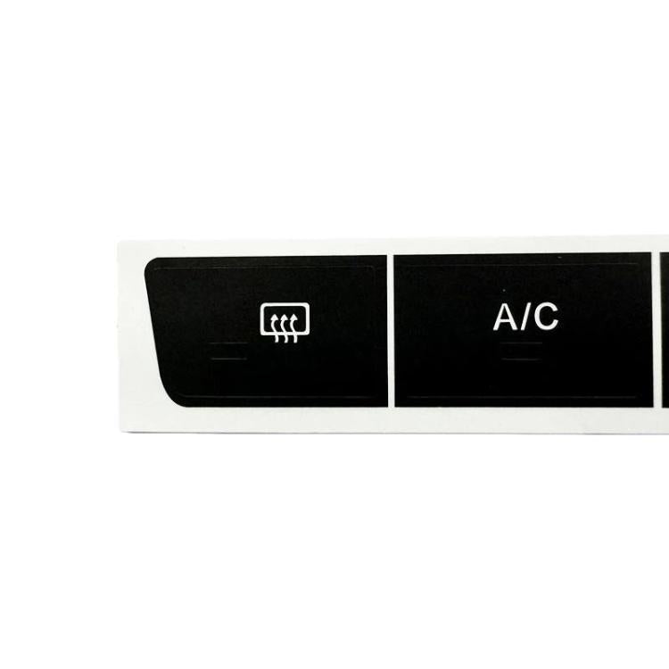 For Volkswagen Lavida 2013-2017 10sets Air Conditioning Center Console Button Repair Sticker