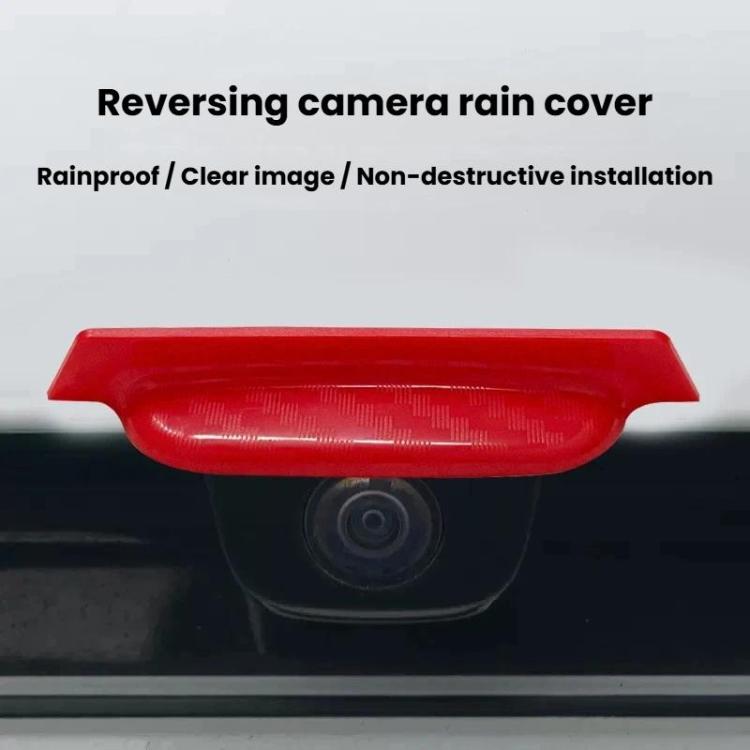 2pcs/Set Car Rear Camera Rain Shield Reverse Radar Rain Cover