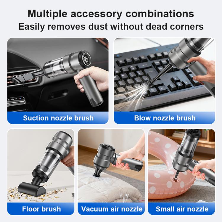 LT-147 Three-speed Long Range Car Cordless Vacuum Cleaner Brushless 4 In 1 Vacuum Cleaner