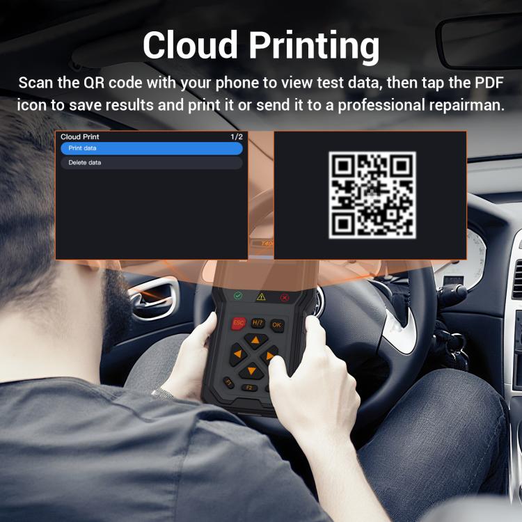 OBD2 Fuel Injector Diagnostic Tool For Automotive Signal Output Fault Diagnosis