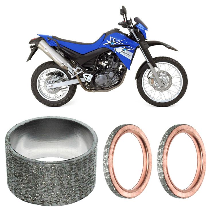 For Yamaha RHINO 660 YXR660F 4X4 Exhaust Pipe Gasket Muffler