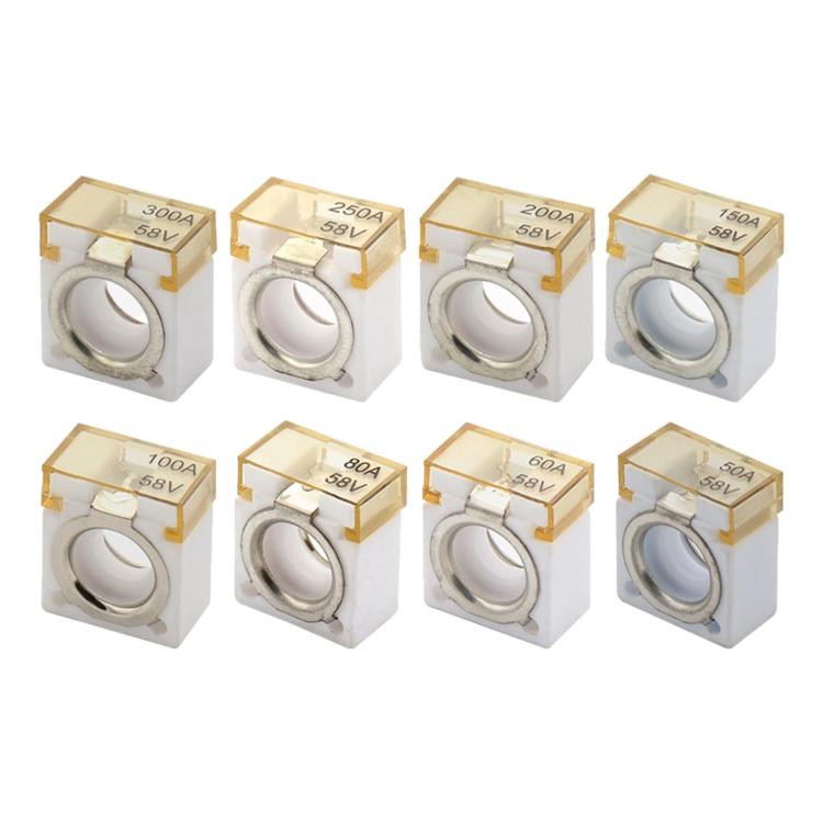 Yacht Car Battery Ceramic Fuses, 50A, 60A, 80A, 100A, 150A, 200A, 250A, 300A