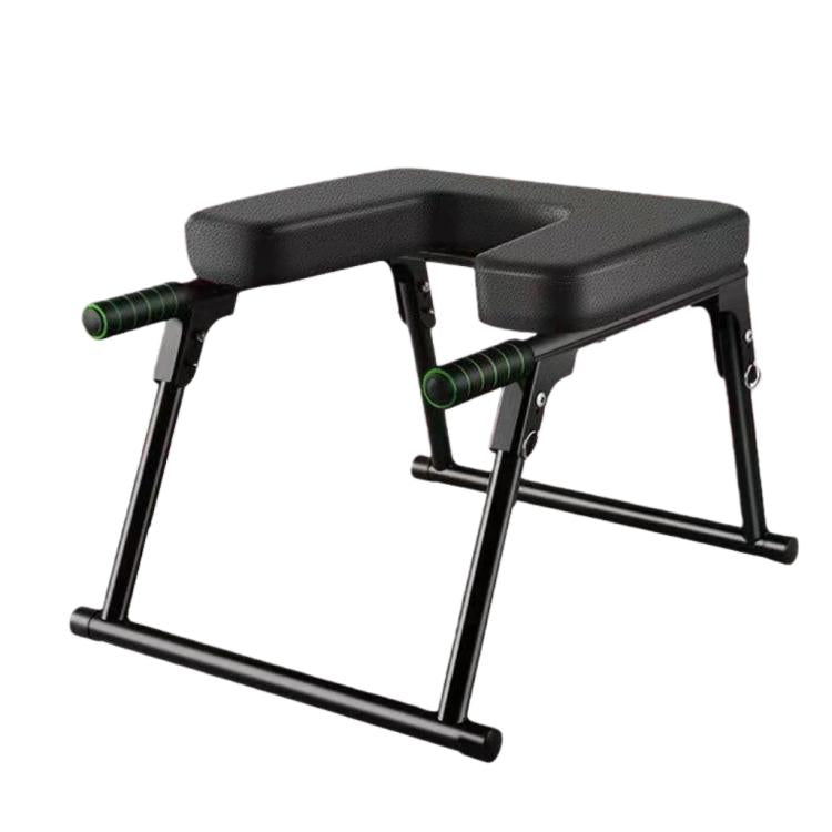 Foldable Yoga Inversion Bench Stand Yoga Chair for Balance Training, Core Strength Building, With T-shaped Cushion Black, With T-shaped Cushion Red, No Cushion Black, No Cushion Red