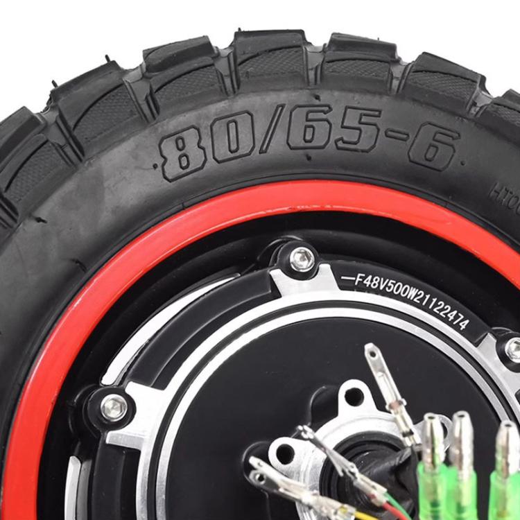 For KUGOO M4 / M4 PRO Electric Scooters Inflatable Off-Road Tire With Rear Wheel Motor Hub, 500W, 800W