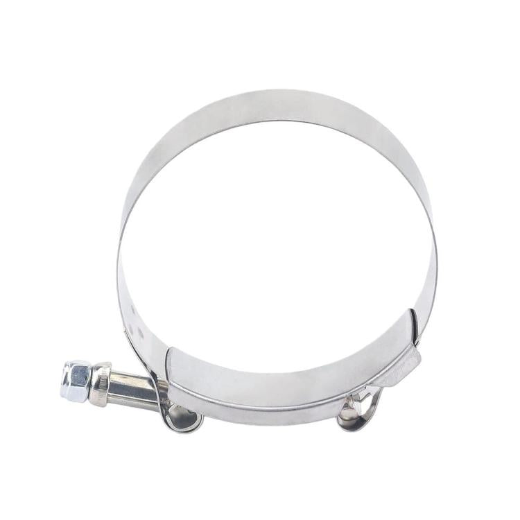 Automotive Motorcycle Muffler Exhaust Pipe Clamp Stainless Steel T-Type Heavy-Duty Clamp, 2 inch 51-61mm, 2.5 inch 64-74mm, 3 inch 77-87mm, 4 inch 102-112mm