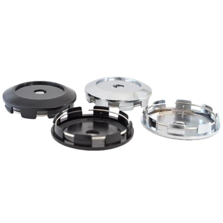 4pcs /Set 77mm Outer Diameter Blank Aftermarket Wheel Hub Center Caps