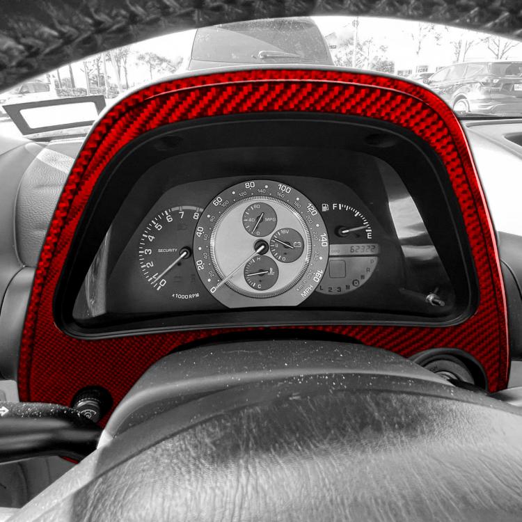 For 1999-2005 LEXUS IS300 2pcs /Set Speedometer Surround Sticker