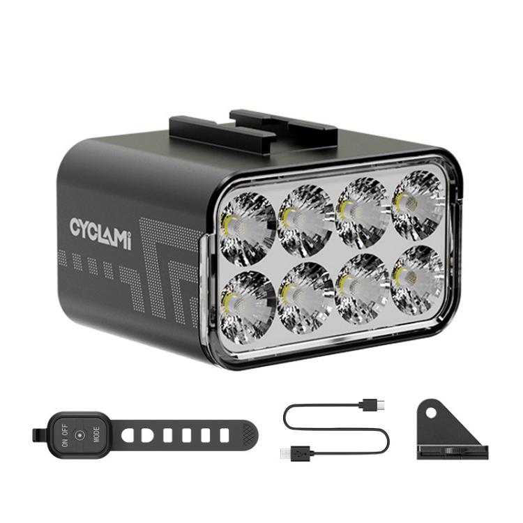 Hanging Bike Light 1800 High-Lumen Under-Saddle Front Light Road/Mountain Bike Anti-Glare Night Riding Light, CYC1800