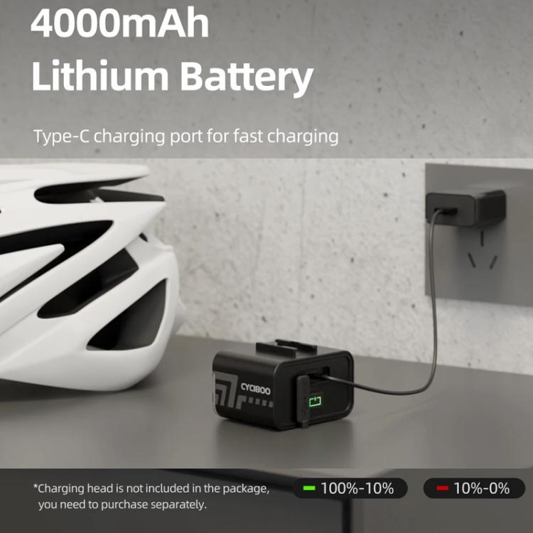 Hanging Bike Light 1800 High-Lumen Under-Saddle Front Light Road/Mountain Bike Anti-Glare Night Riding Light, CYC1800