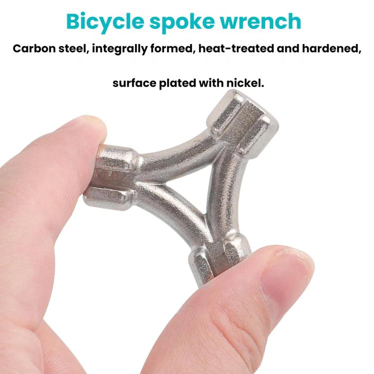 3pcs Bicycle Spoke Wrench Wire Adjustment Tool, 103201