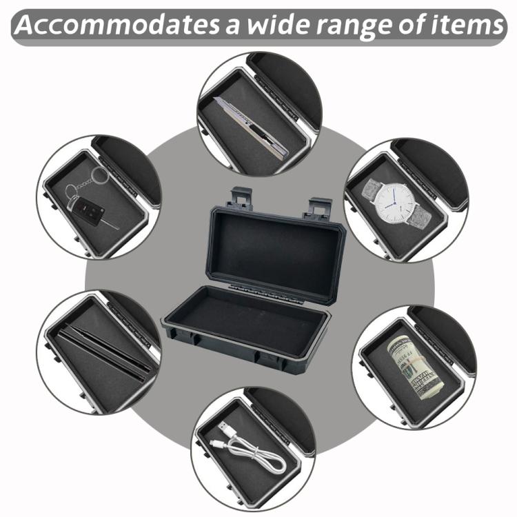 Outdoor Portable Car Bottom Hidden Magnetic Storage Box, 19x12.5x4.7cm, 15x6x3.5cm, 12x7x4cm, 15.5x10x4.5cm, 20x12x5cm