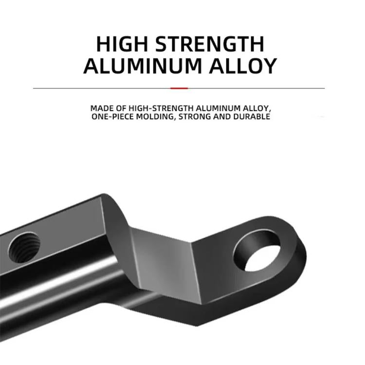 Universal Motorcycle Mirror Extension Arm Aluminum Alloy Handlebar Mount Adapter for Phone Holder, GPS, Action Cam