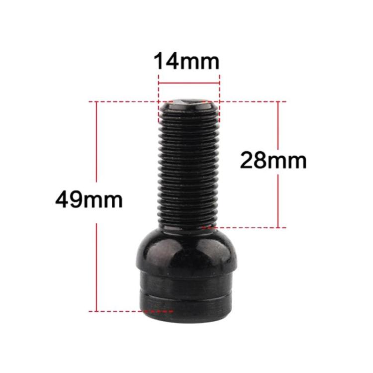 MR-4042 For Volkswagen Bora / Golf / Sagitar M14 x 1.5 Tire Anti-Theft Bolt Kit