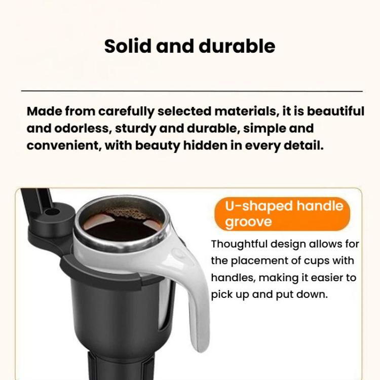 QY62 Car Central Control Water Cup Holder Food Tray & Cup Holder
