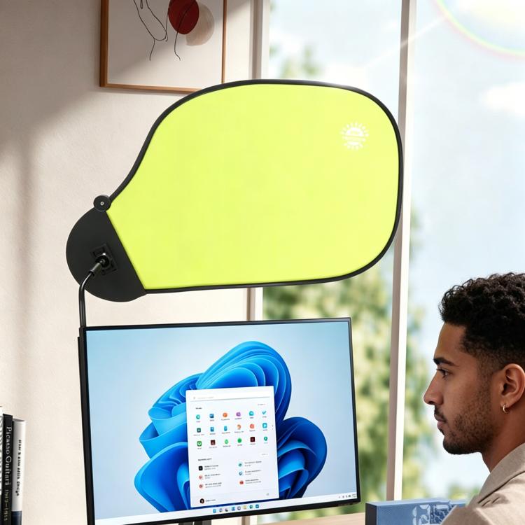 Office Computer Car Sunshade All-Around Anti-Glare Sunblock, Clip-on Green, Clip-on Black, Clip-on Blue, Clip-on Pink, Suction Cup Green, Suction Cup Black, Suction Cup Blue, Suction Cup Pink, Suction Cup + Clip Green, Suction Cup + Clip Black         ...