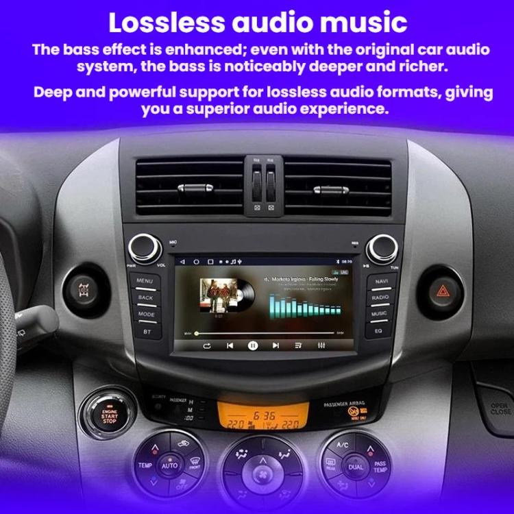 7 inch Smartphone-connected GPS Navigator For Toyota RAV4, Quad-core 2GB+32GB, Quad-core 2GB+64GB, Octa-core 4GB+64GB, Octa-core 6GB+128GB