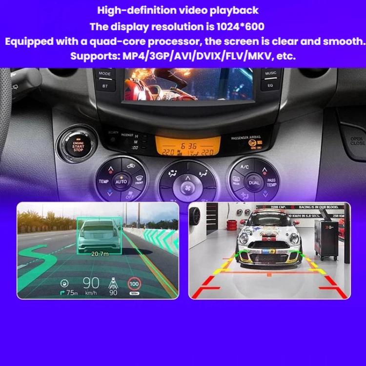 7 inch Smartphone-connected GPS Navigator For Toyota RAV4, Quad-core 2GB+32GB, Quad-core 2GB+64GB, Octa-core 4GB+64GB, Octa-core 6GB+128GB