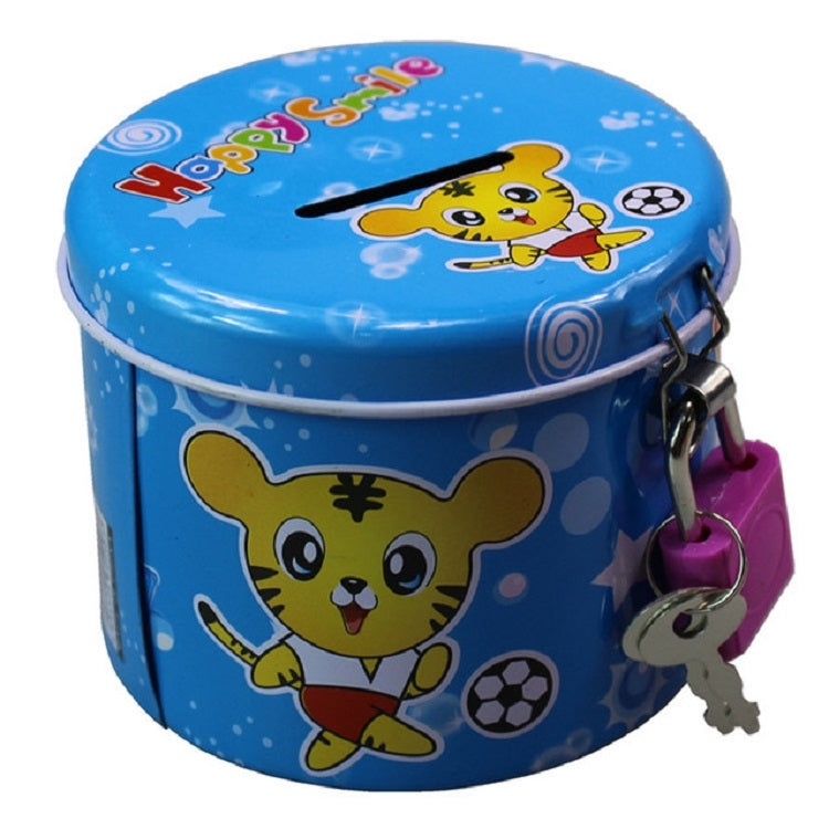 4 PCS Tin Piggy Bank Kindergarten Gifts for Kids, Random Color Delivery, Tin Piggy Bank