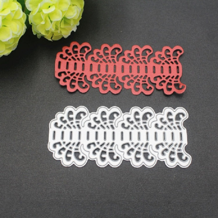 Lace Hollow Carbon Steel Knife Mold DIY Cutting Book Album Greeting Card Making Mold, Lace Hollow Shape