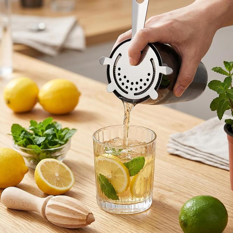 LsCook Stainless Steel Ice Filter, Wine Filter, Cocktail Filter