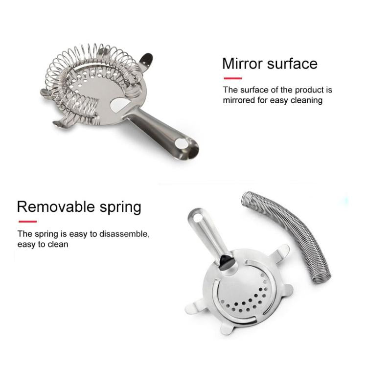 LsCook Stainless Steel Ice Filter, Wine Filter, Cocktail Filter
