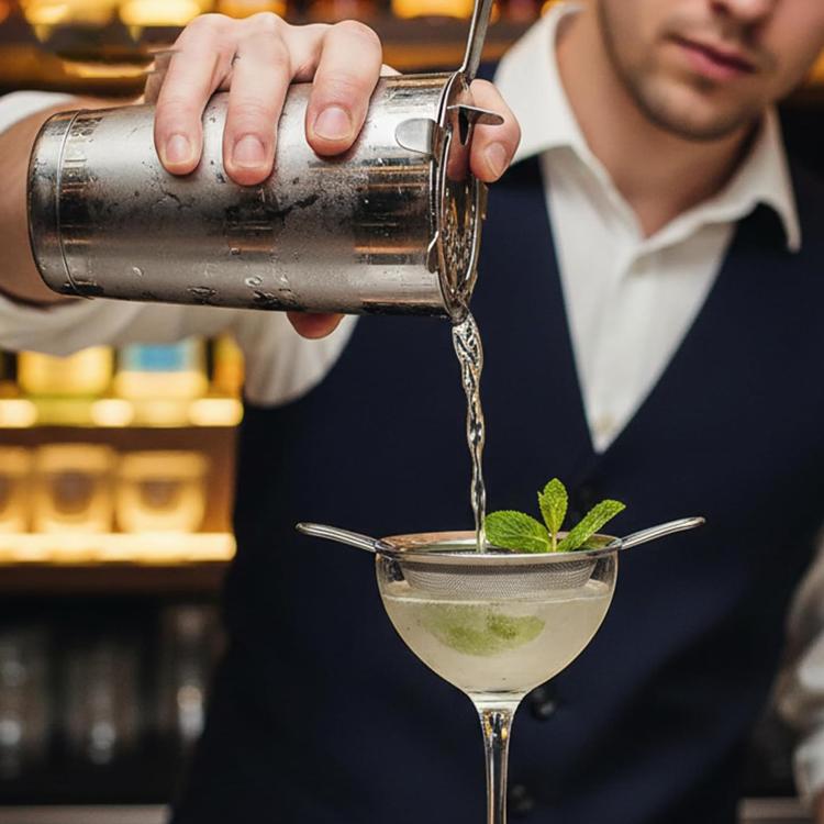 LsCook Stainless Steel Ice Filter, Wine Filter, Cocktail Filter