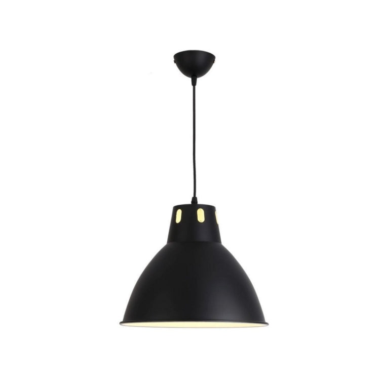 Simple Modern Aluminum Industrial and Mining Engineering Fresh Fruit Market Chandelier without Light Source, Black without Light Source, White without Light Source